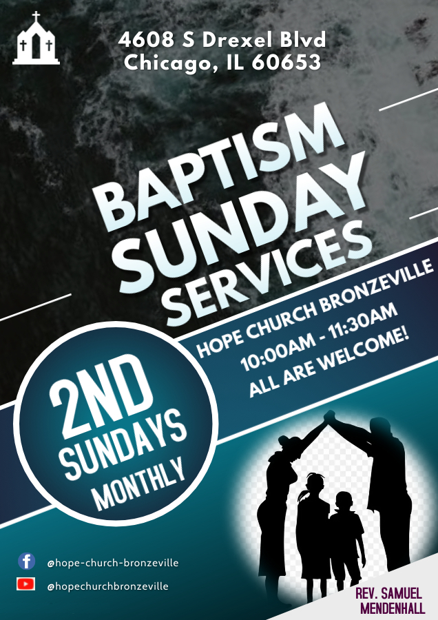 Baptism Flyer